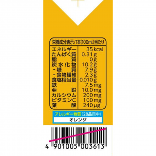 毎日ビテツ オレンジ 展開図